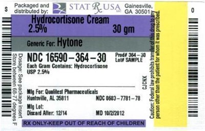 Hydrocortisone Cr 2.5-30gm Label Image (Hydrocortisone Cr 2.5 30gm Label)